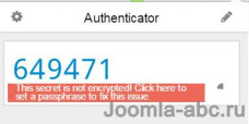 two factor authentication joomla 6